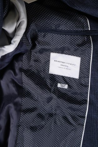 Ανδρικό σακάκι Selected Homme, Μέγεθος L, Χρώμα Μπλέ, Τιμή 14,68 €