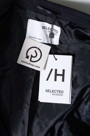 Ανδρικό σακάκι Selected Homme, Μέγεθος L, Χρώμα Μπλέ, Τιμή 17,43 €