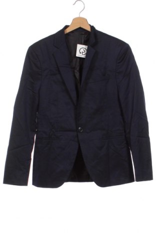 Ανδρικό σακάκι Zara, Μέγεθος S, Χρώμα Μπλέ, Τιμή 6,75 €