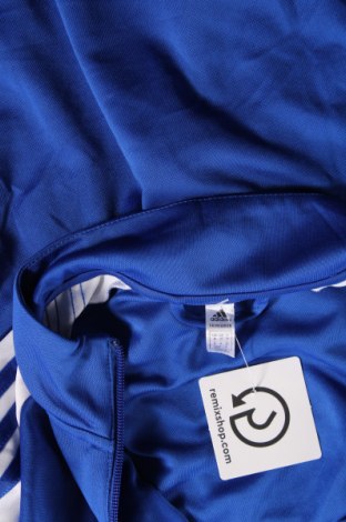 Bluză trening de bărbați Adidas, Mărime M, Culoare Albastru, Preț 177,63 Lei