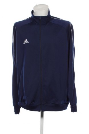 Ανδρική αθλητική ζακέτα Adidas, Μέγεθος XXL, Χρώμα Μπλέ, Τιμή 20,75 €