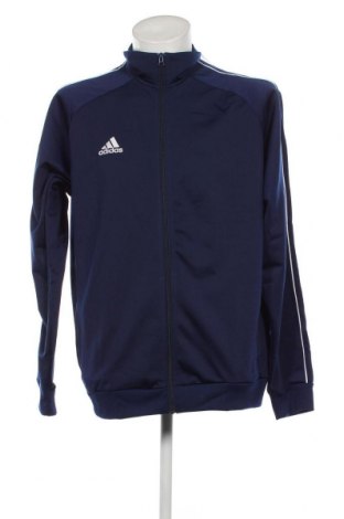 Ανδρική αθλητική ζακέτα Adidas, Μέγεθος XL, Χρώμα Μπλέ, Τιμή 39,01 €