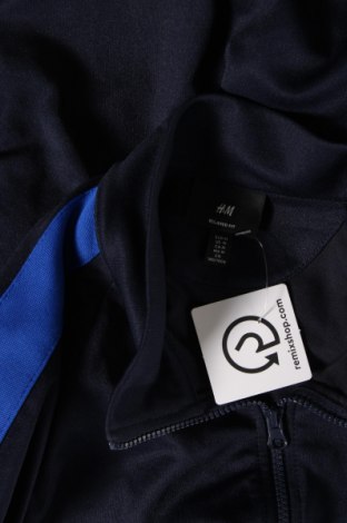 Bluză trening de bărbați H&M, Mărime M, Culoare Albastru, Preț 29,51 Lei