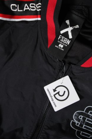 Ανδρικό μπουφάν FSBN, Μέγεθος L, Χρώμα Μαύρο, Τιμή 29,69 €