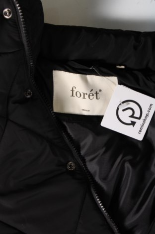 Ανδρικό μπουφάν Foret, Μέγεθος M, Χρώμα Μαύρο, Τιμή 45,75 €