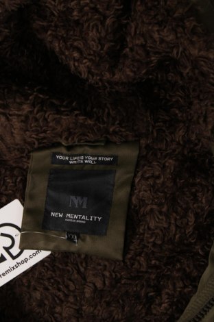 Ανδρικό μπουφάν New Mentality, Μέγεθος XXL, Χρώμα Πράσινο, Τιμή 12,56 €