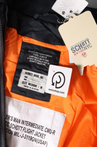 Herrenjacke Schott, Größe S, Farbe Blau, Preis € 86,01