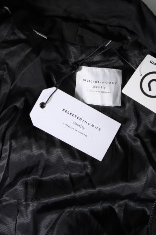 Ανδρικό μπουφάν Selected Homme, Μέγεθος M, Χρώμα Μαύρο, Τιμή 21,13 €
