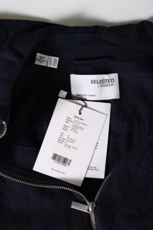 Ανδρικό μπουφάν Selected Homme, Μέγεθος M, Χρώμα Μπλέ, Τιμή 77,32 €