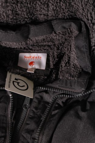 Ανδρικό μπουφάν Soulcal & Co, Μέγεθος XL, Χρώμα Γκρί, Τιμή 16,78 €