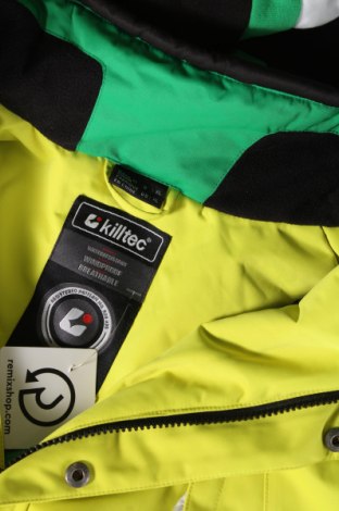 Herrenjacke für Wintersports Killtec, Größe XL, Farbe Gelb, Preis 72,63 €