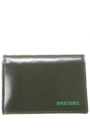 Portmoneu Diesel, Culoare Verde, Preț 268,42 Lei