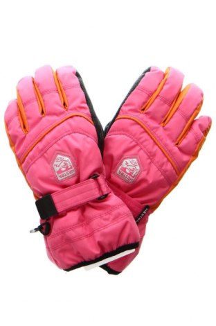 Ръкавици Hestra, Цвят Розов, Цена 72,60 лв.