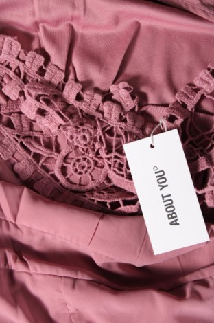 Šaty  About You, Veľkosť XL, Farba Popolavo ružová, Cena  14,02 €