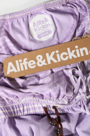 Рокля Alife And Kickin, Размер L, Цвят Лилав, Цена 45,90 лв.