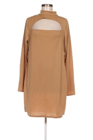 Kleid Boohoo, Größe XXL, Farbe Beige, Preis 3,79 €