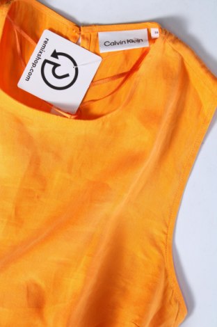 Kleid Calvin Klein, Größe XS, Farbe Gelb, Preis 50,72 €
