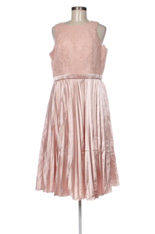 Kleid Chi Chi, Größe L, Farbe Beige, Preis € 17,76