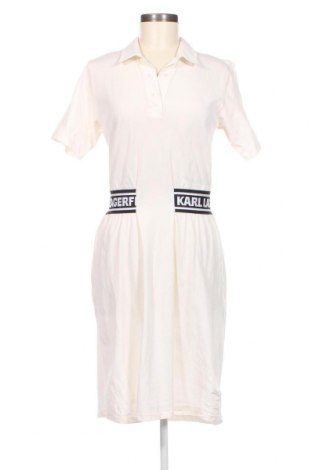Kleid Karl Lagerfeld, Größe M, Farbe Ecru, Preis 180,93 €