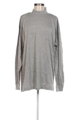 Γυναικεία μπλούζα NOVITA, Μέγεθος XXL, Χρώμα Γκρί, Τιμή 3,34 €