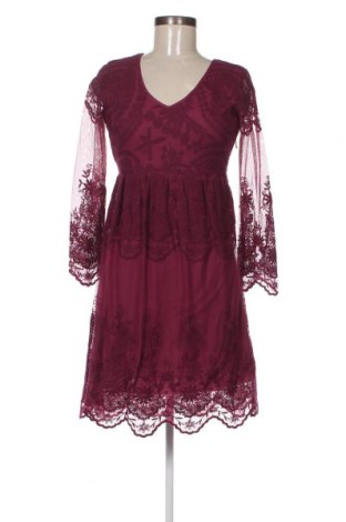 Kleid Naf Naf, Größe XS, Farbe Lila, Preis 23,14 €