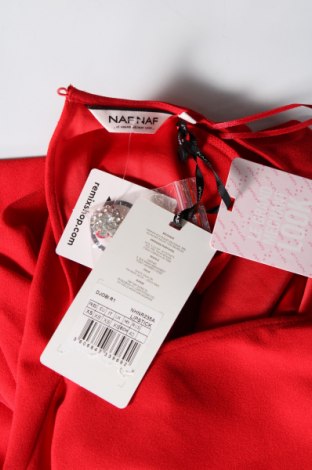 Kleid Naf Naf, Größe XS, Farbe Rot, Preis 7,36 €