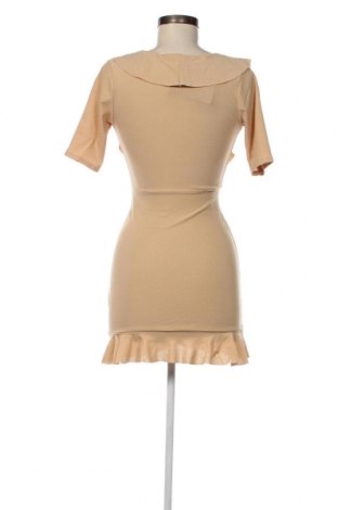 Φόρεμα Pretty Little Thing, Μέγεθος XXS, Χρώμα  Μπέζ, Τιμή 8,30 €