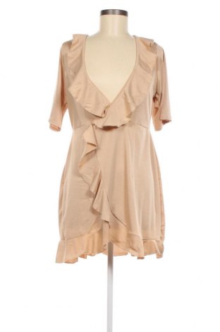 Kleid Pretty Little Thing, Größe XL, Farbe Beige, Preis 7,67 €