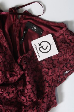 Šaty  S.Oliver Black Label, Velikost S, Barva Červená, Cena  661,00 Kč