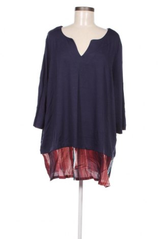 Kleid Sheego, Größe 4XL, Farbe Blau, Preis 49,95 €