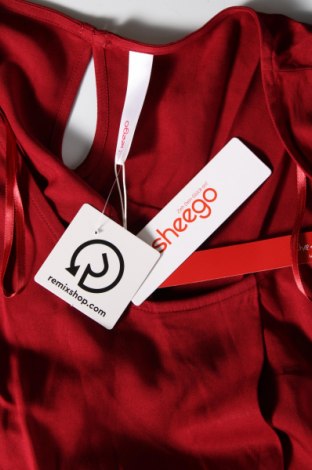 Kleid Sheego, Größe XXL, Farbe Rot, Preis 32,60 €