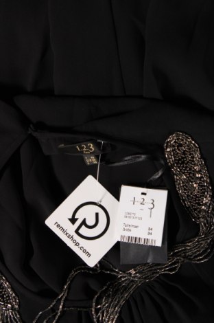 Kleid Un Deux Trois, Größe XS, Farbe Schwarz, Preis 15,77 €