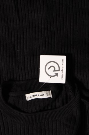 Рокля Zara Knitwear, Размер S, Цвят Черен, Цена 6,00 лв.