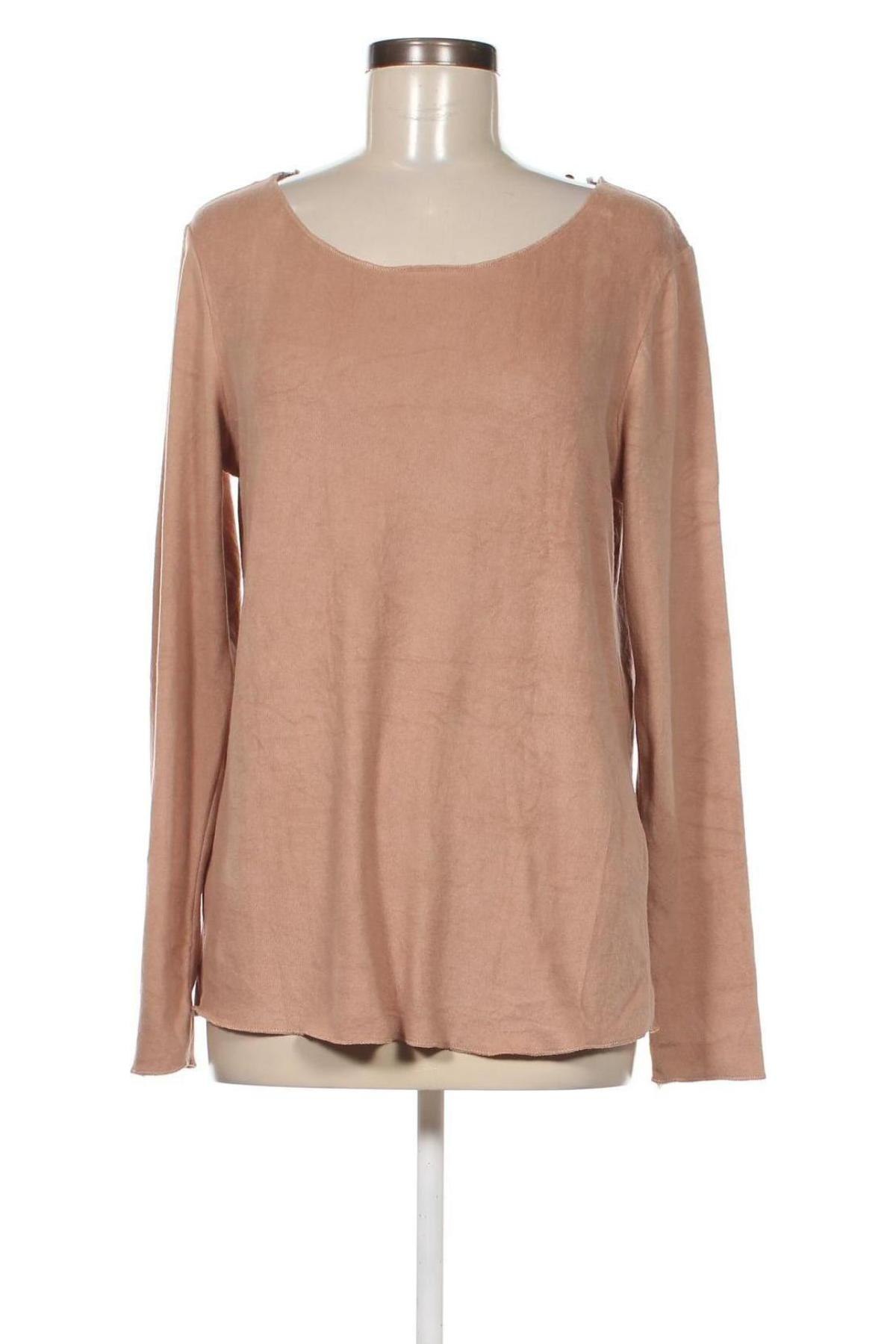 Damen Shirt, Größe M, Farbe Beige, Preis 2,25 €