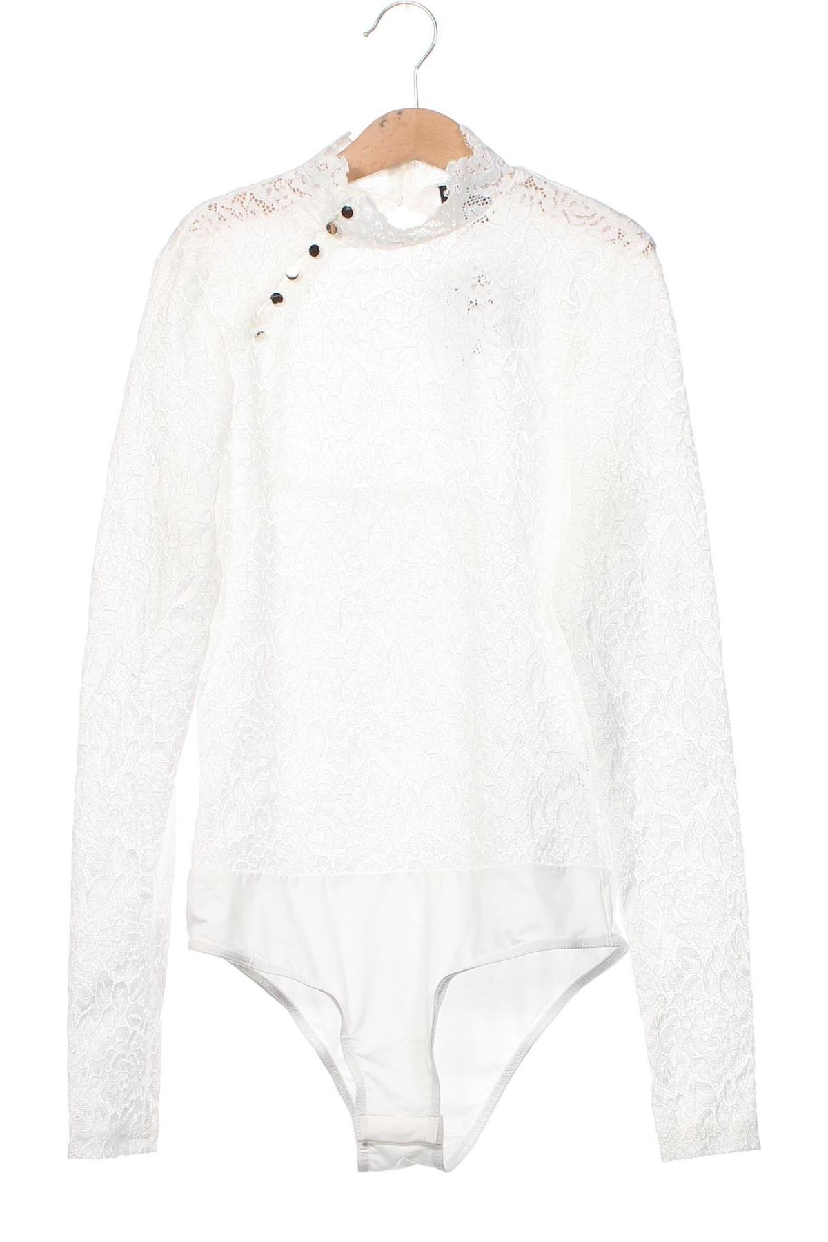 Дамска блуза - боди Karen Millen, Размер XS, Цвят Бял, Цена 26,70 лв.