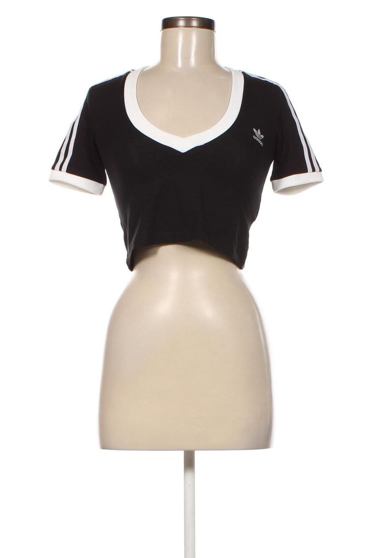 Γυναικεία μπλούζα Adidas Originals, Μέγεθος XXS, Χρώμα Μαύρο, Τιμή 16,33 €
