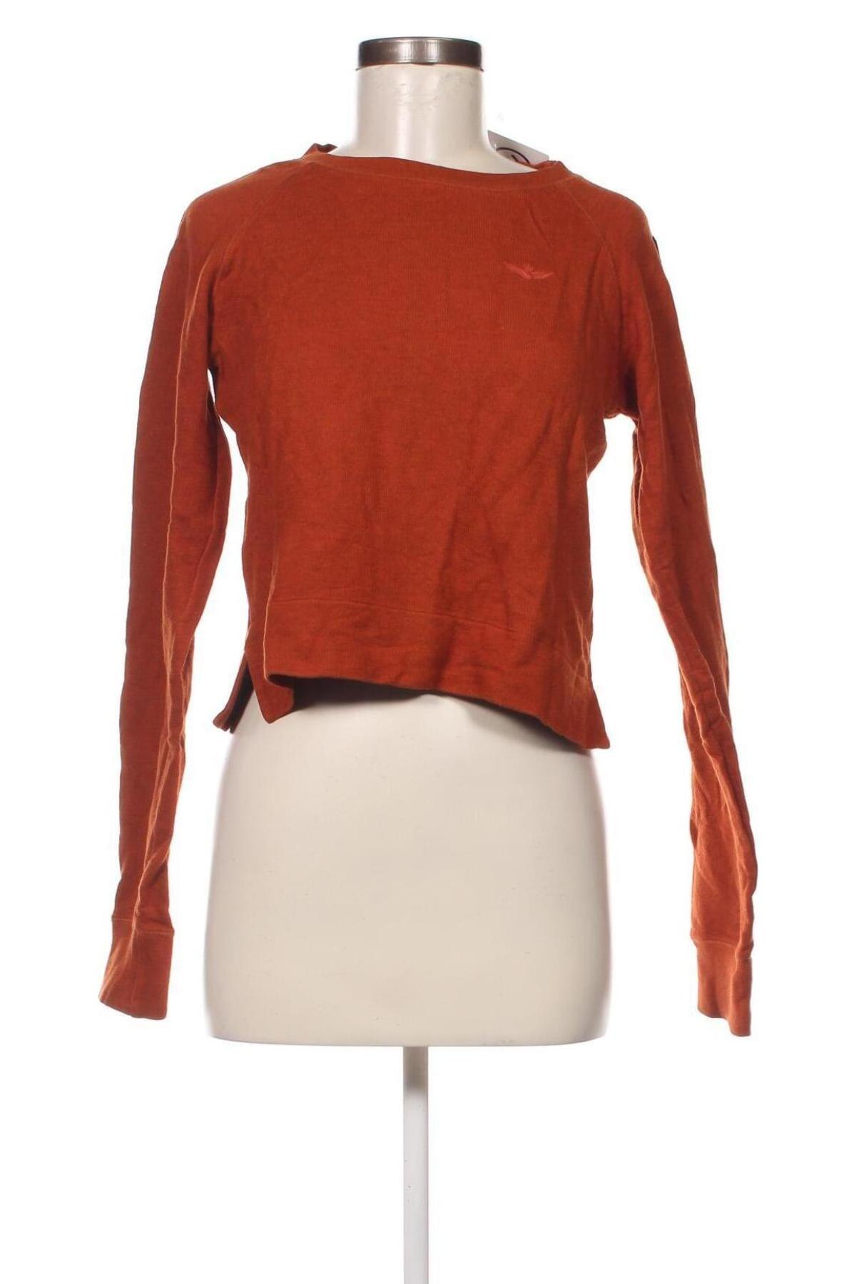 Damen Shirt Aeronautica Militare, Größe S, Farbe Braun, Preis 37,58 €