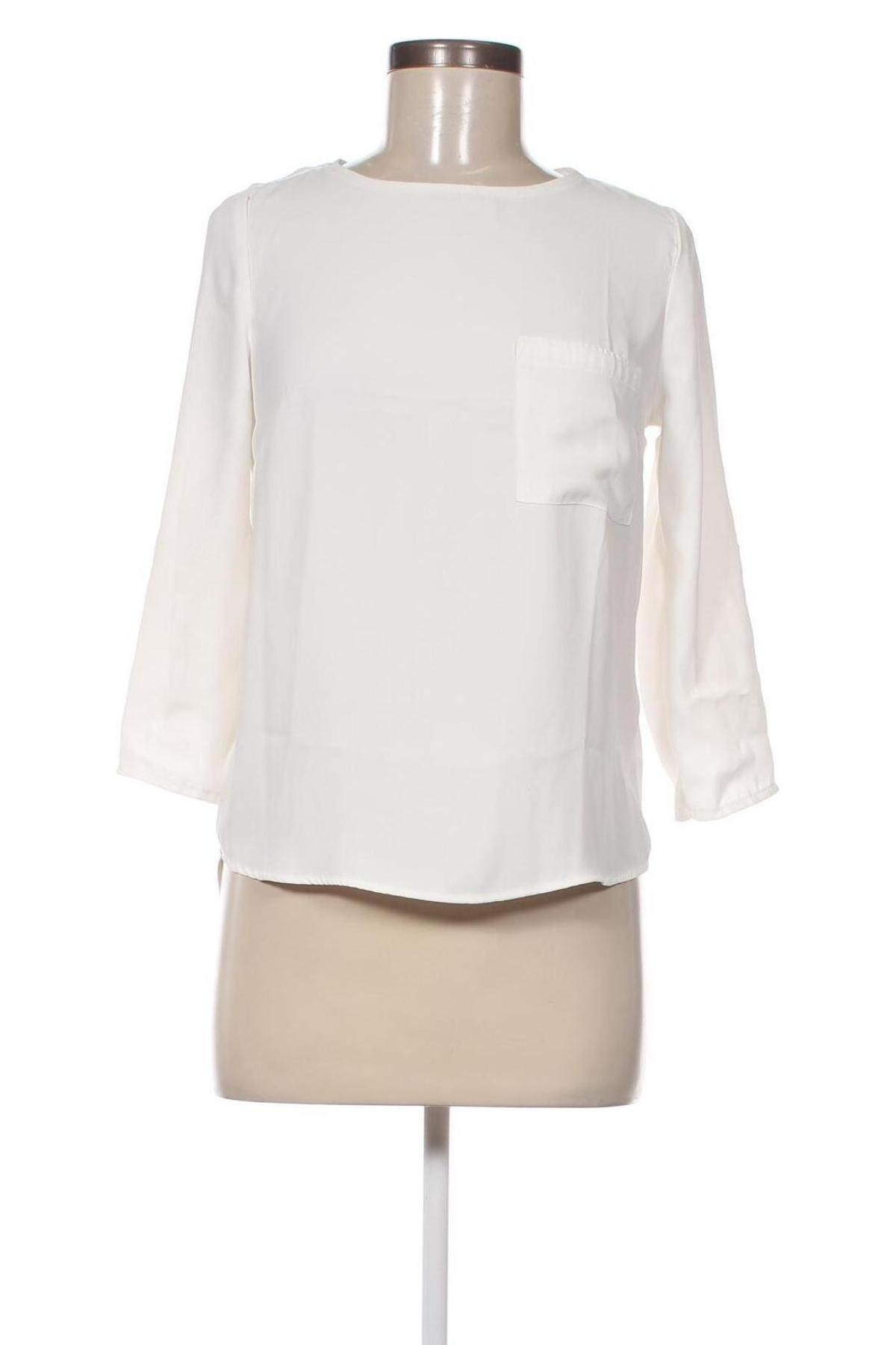 Γυναικεία μπλούζα Amisu, Μέγεθος XS, Χρώμα Λευκό, Τιμή 5,12 €