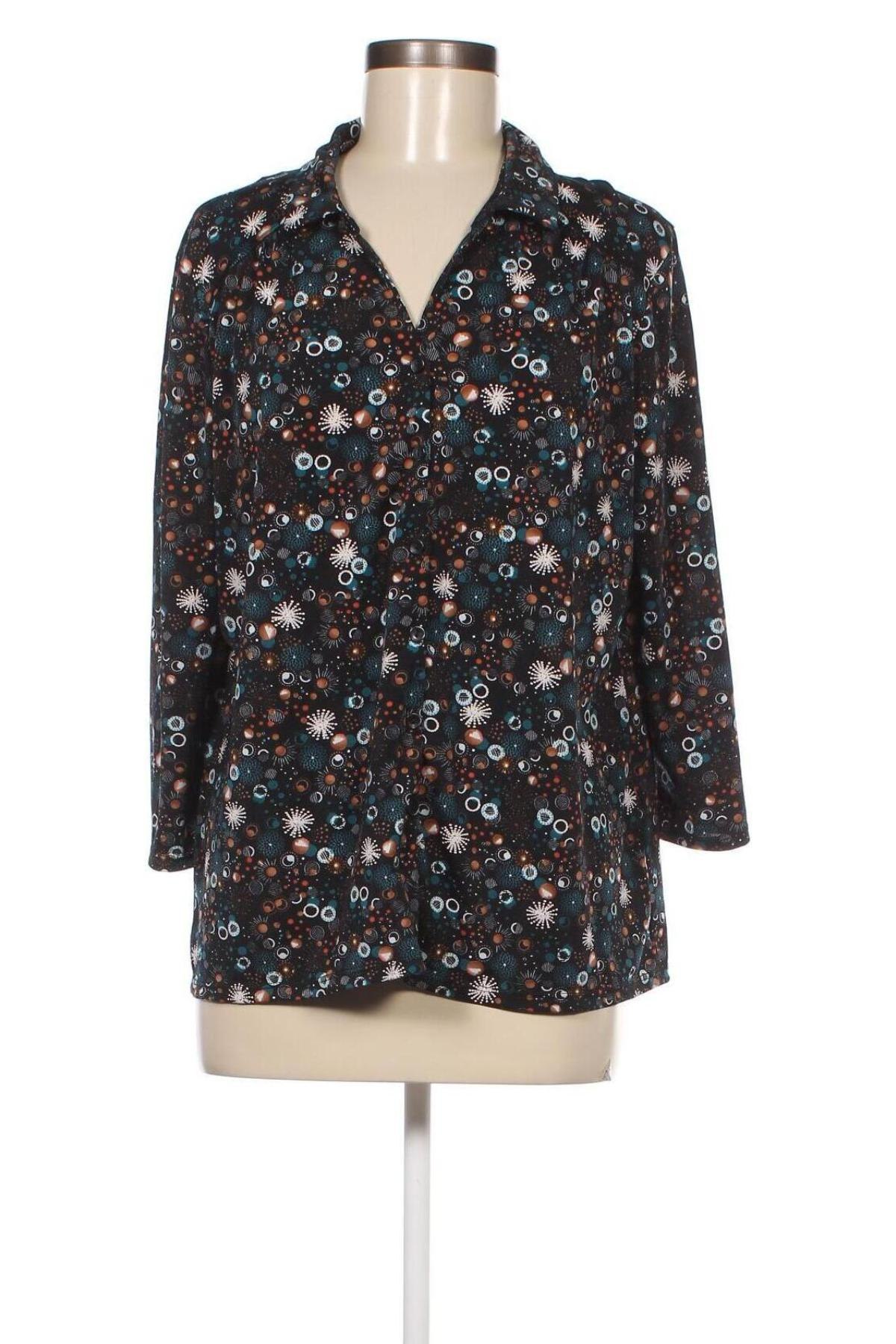 Дамска блуза Armand Thiery, Размер XL, Цвят Многоцветен, Цена 4,80 лв.