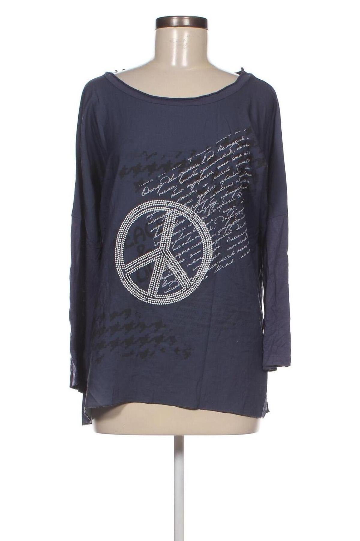 Γυναικεία μπλούζα Best Connections, Μέγεθος M, Χρώμα Μπλέ, Τιμή 2,94 €