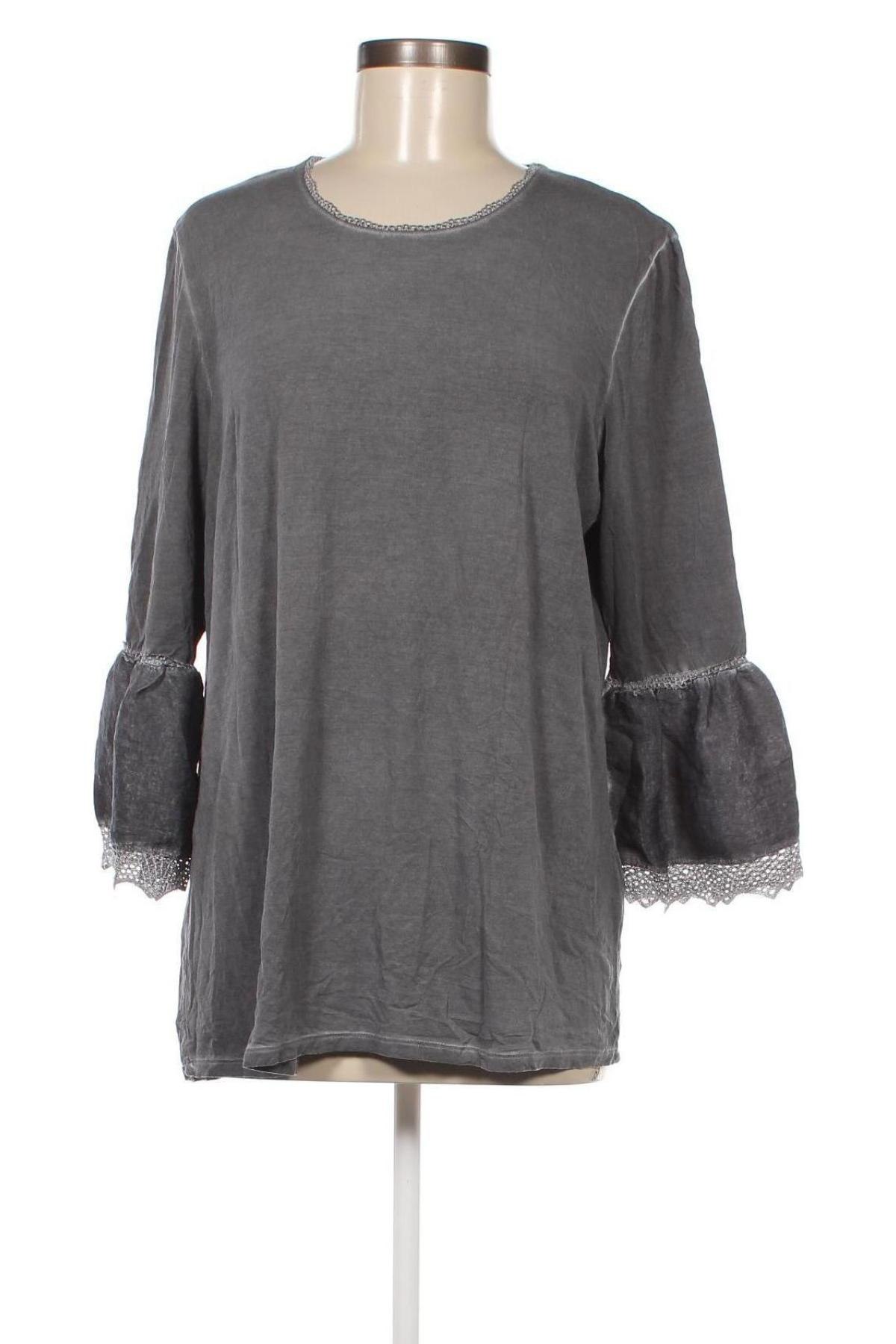 Γυναικεία μπλούζα Bexleys, Μέγεθος L, Χρώμα Γκρί, Τιμή 2,23 €