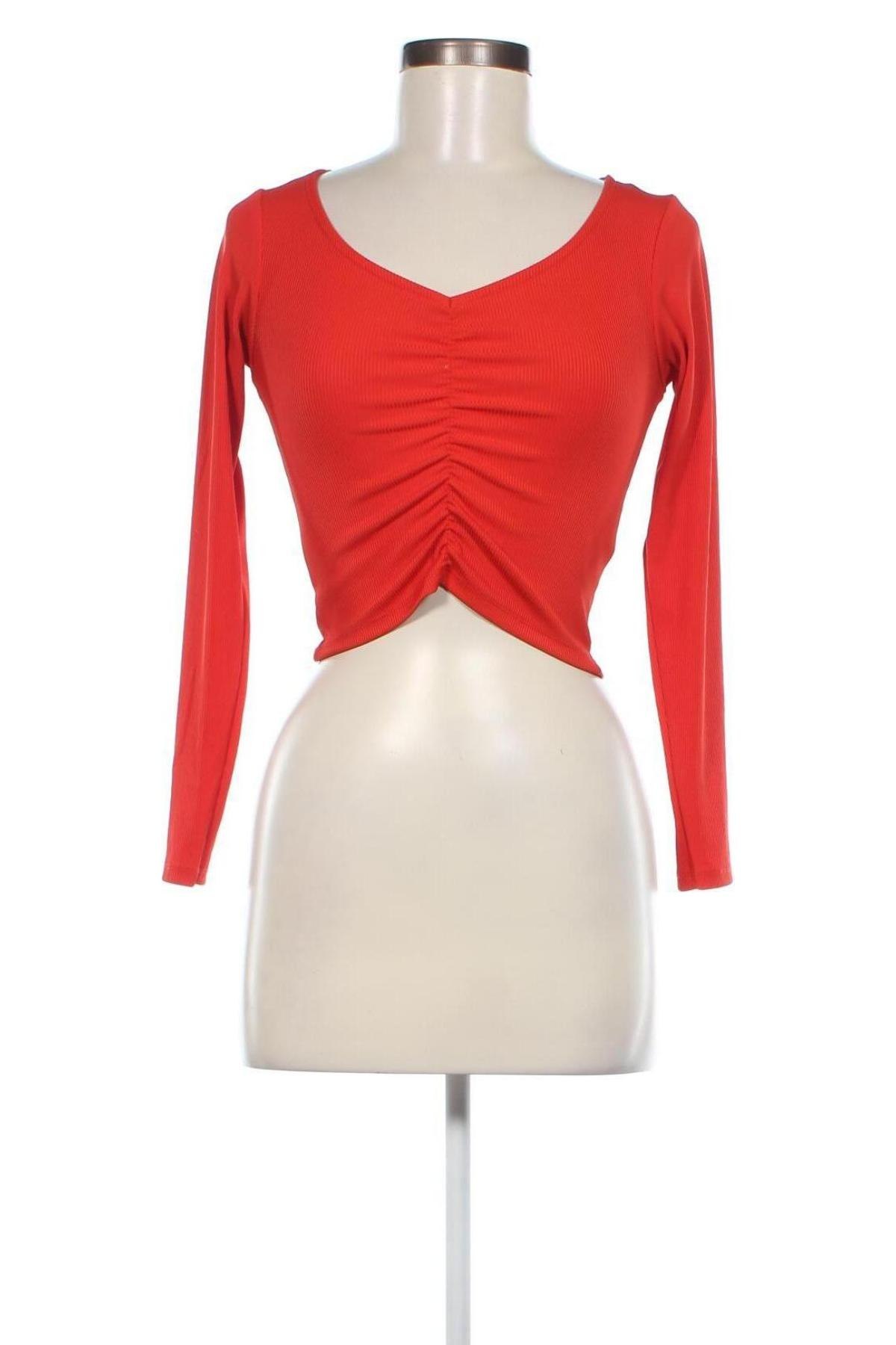 Γυναικεία μπλούζα Bik Bok, Μέγεθος XS, Χρώμα Κόκκινο, Τιμή 3,76 €