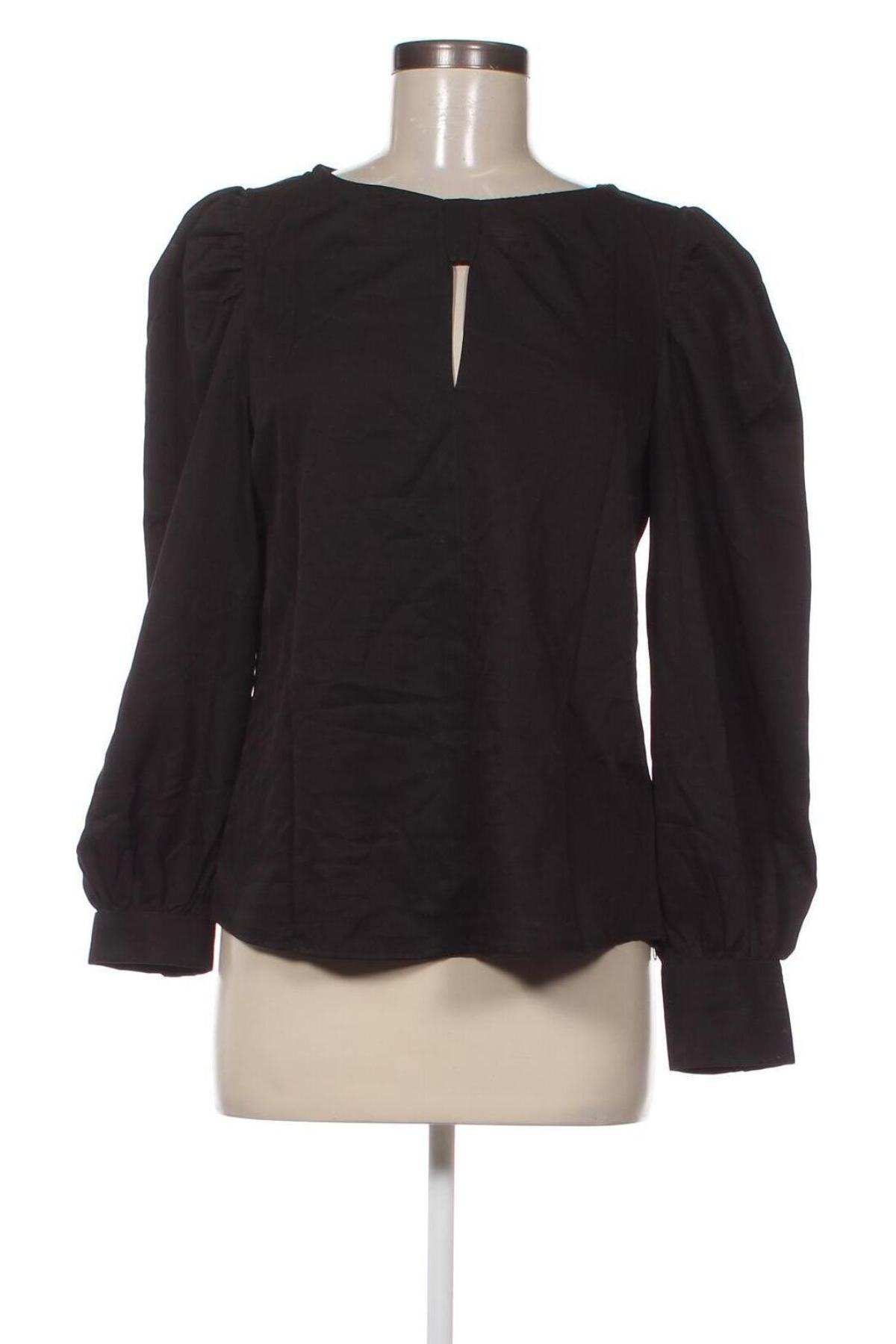 Γυναικεία μπλούζα Bisou Bisou, Μέγεθος S, Χρώμα Μαύρο, Τιμή 2,82 €