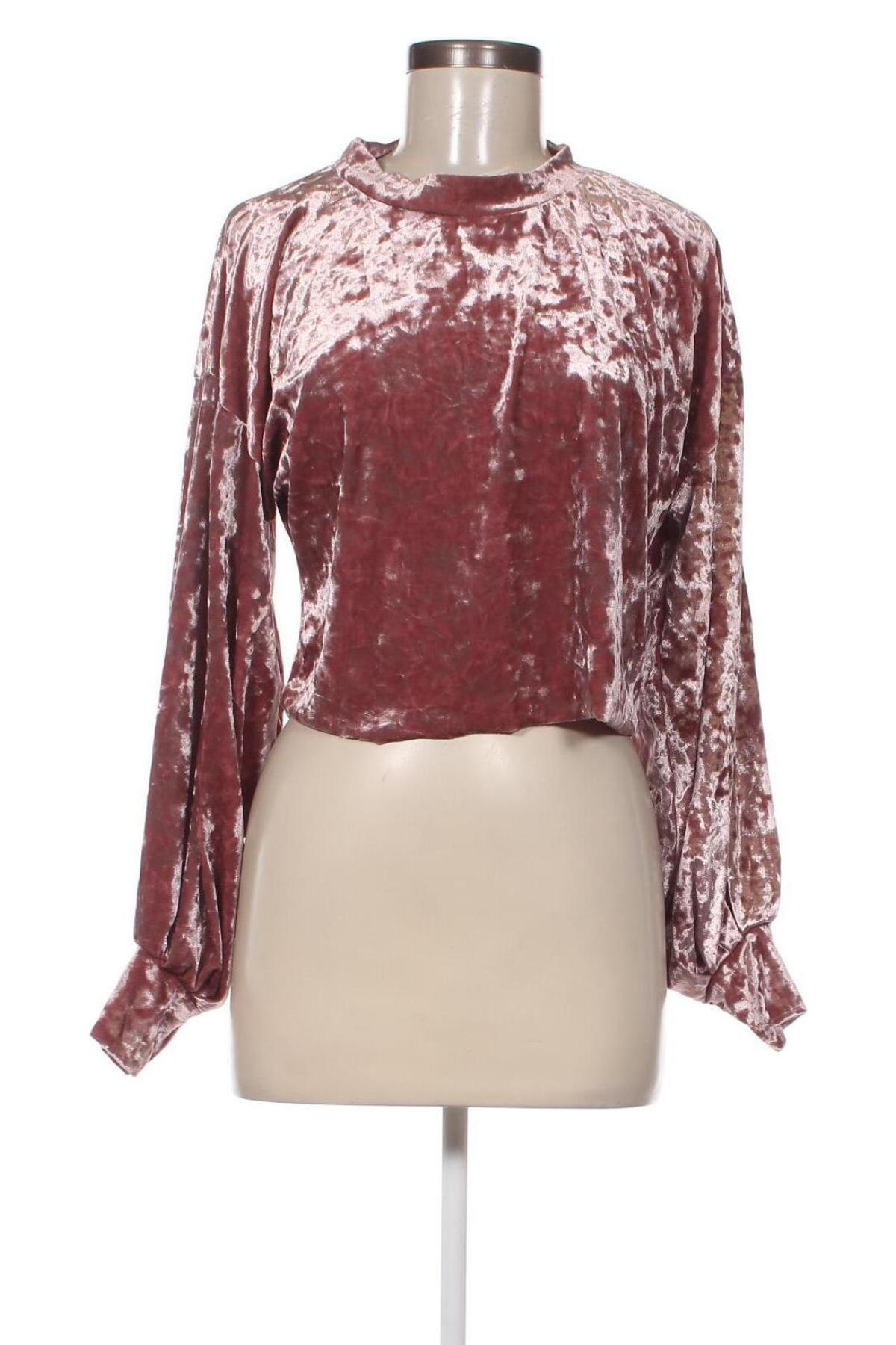 Damen Shirt Boohoo, Größe M, Farbe Aschrosa, Preis € 2,38