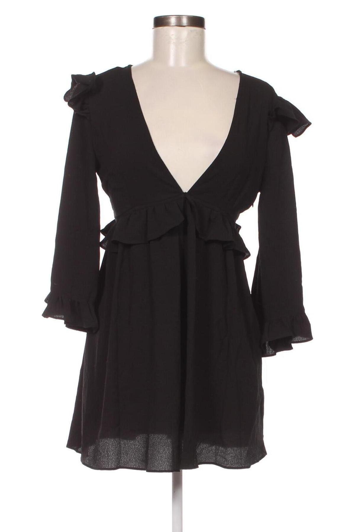 Γυναικεία μπλούζα Boohoo, Μέγεθος S, Χρώμα Μαύρο, Τιμή 3,53 €