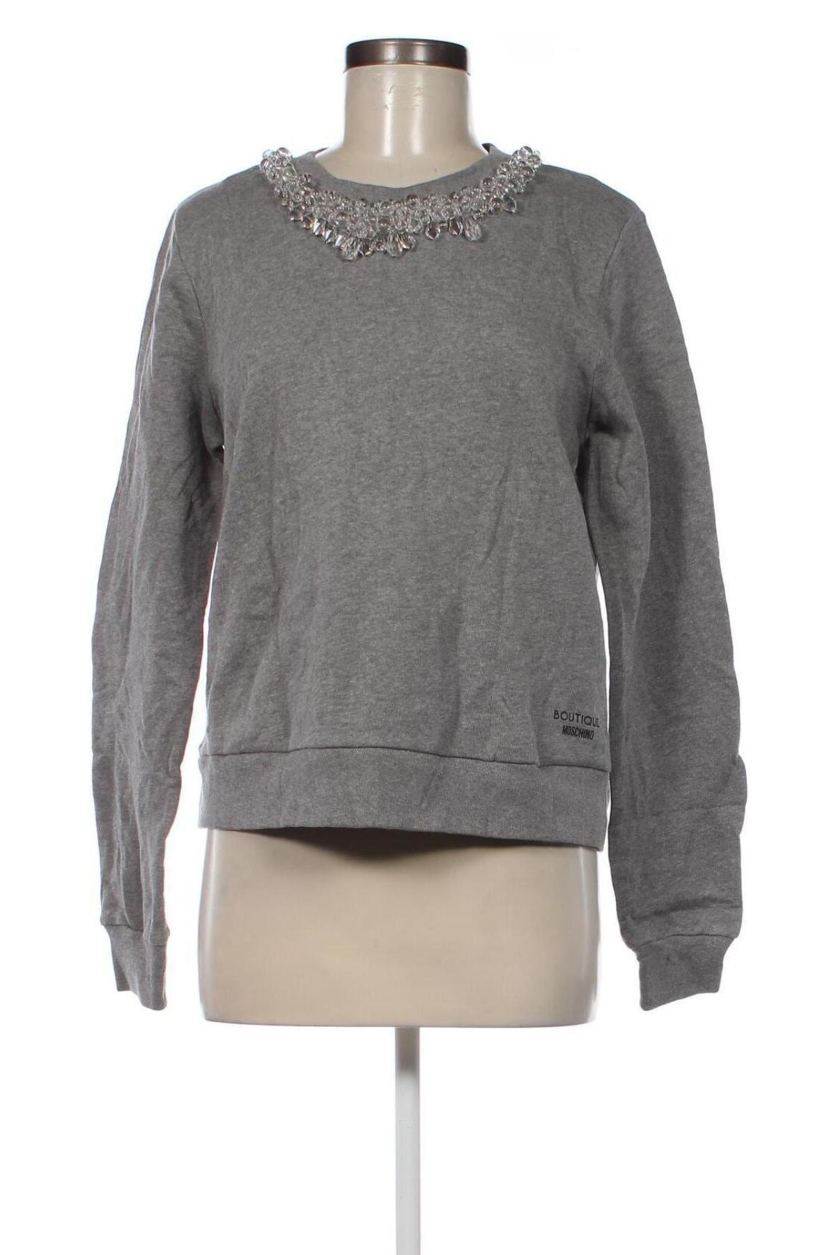 Damen Shirt Boutique Moschino, Größe M, Farbe Grau, Preis € 64,11