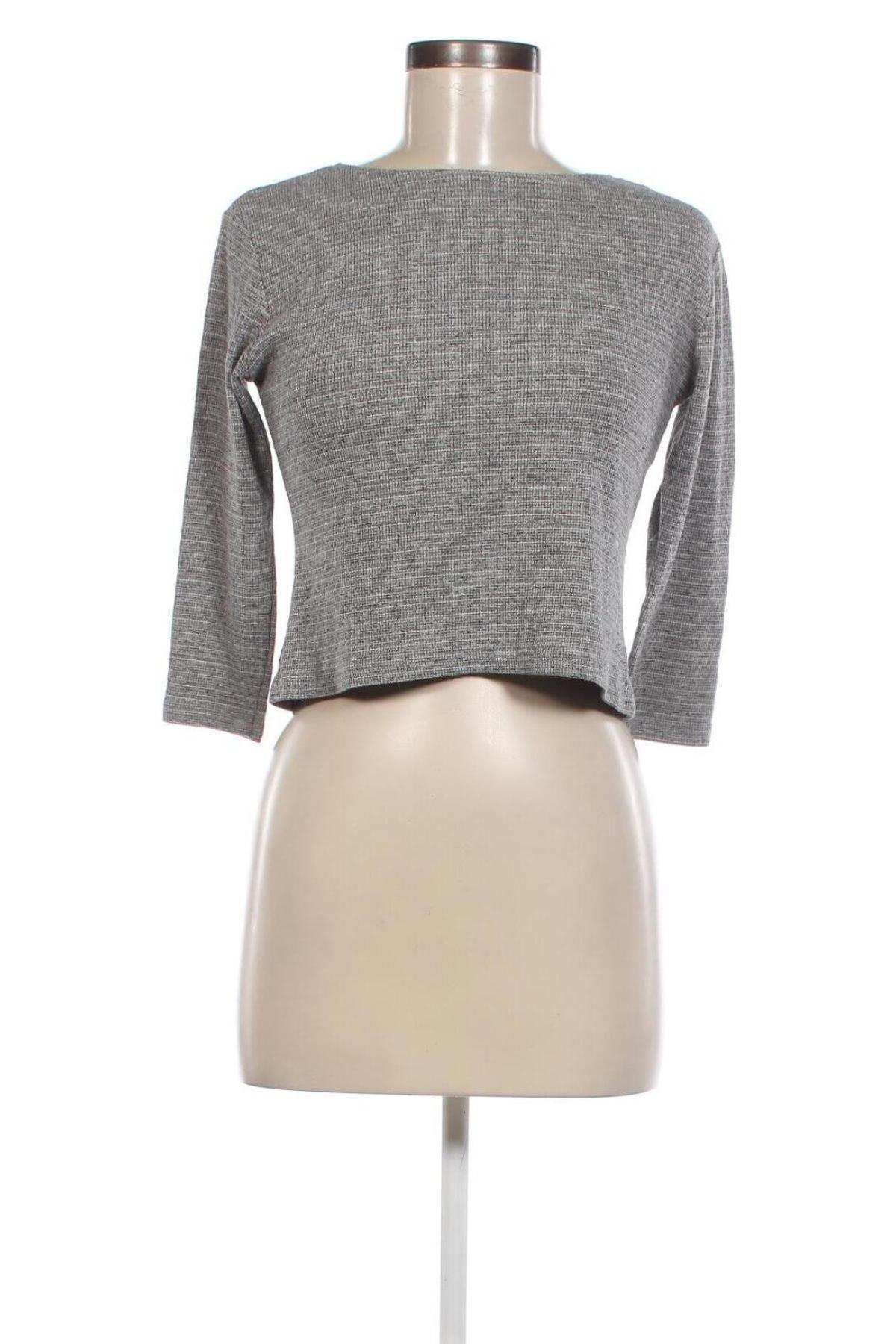 Γυναικεία μπλούζα Brandy Melville, Μέγεθος L, Χρώμα Γκρί, Τιμή 3,76 €