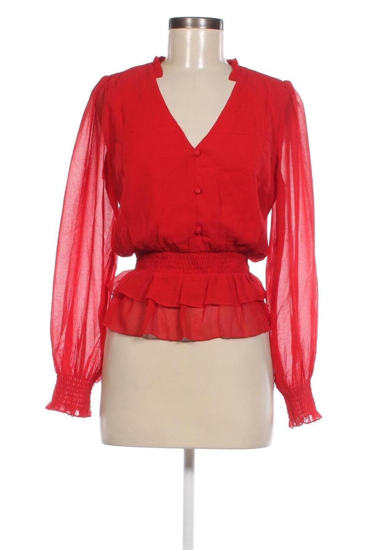 Damen Shirt Bubbleroom, Größe M, Farbe Rot, Preis € 13,22