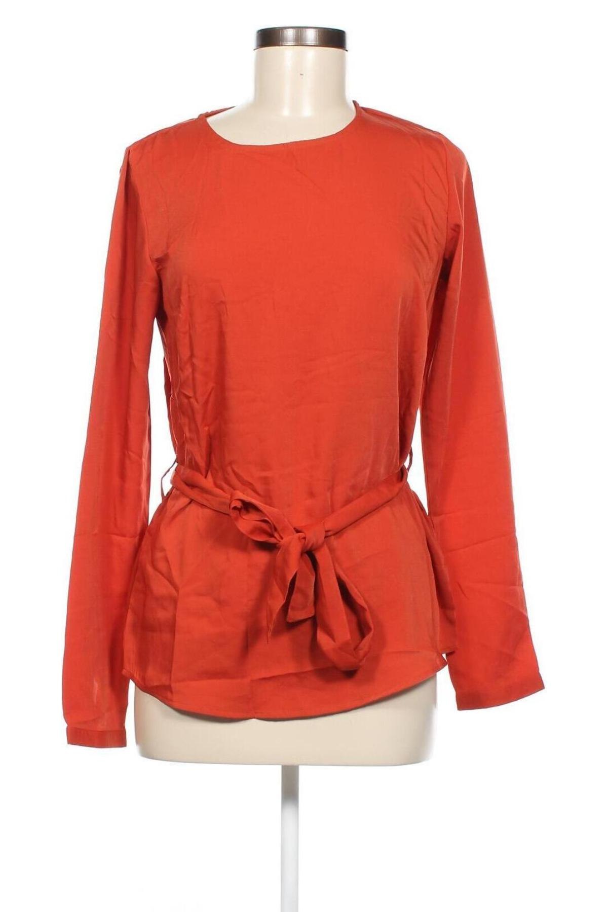 Дамска блуза Bubbleroom, Размер XS, Цвят Оранжев, Цена 5,89 лв.