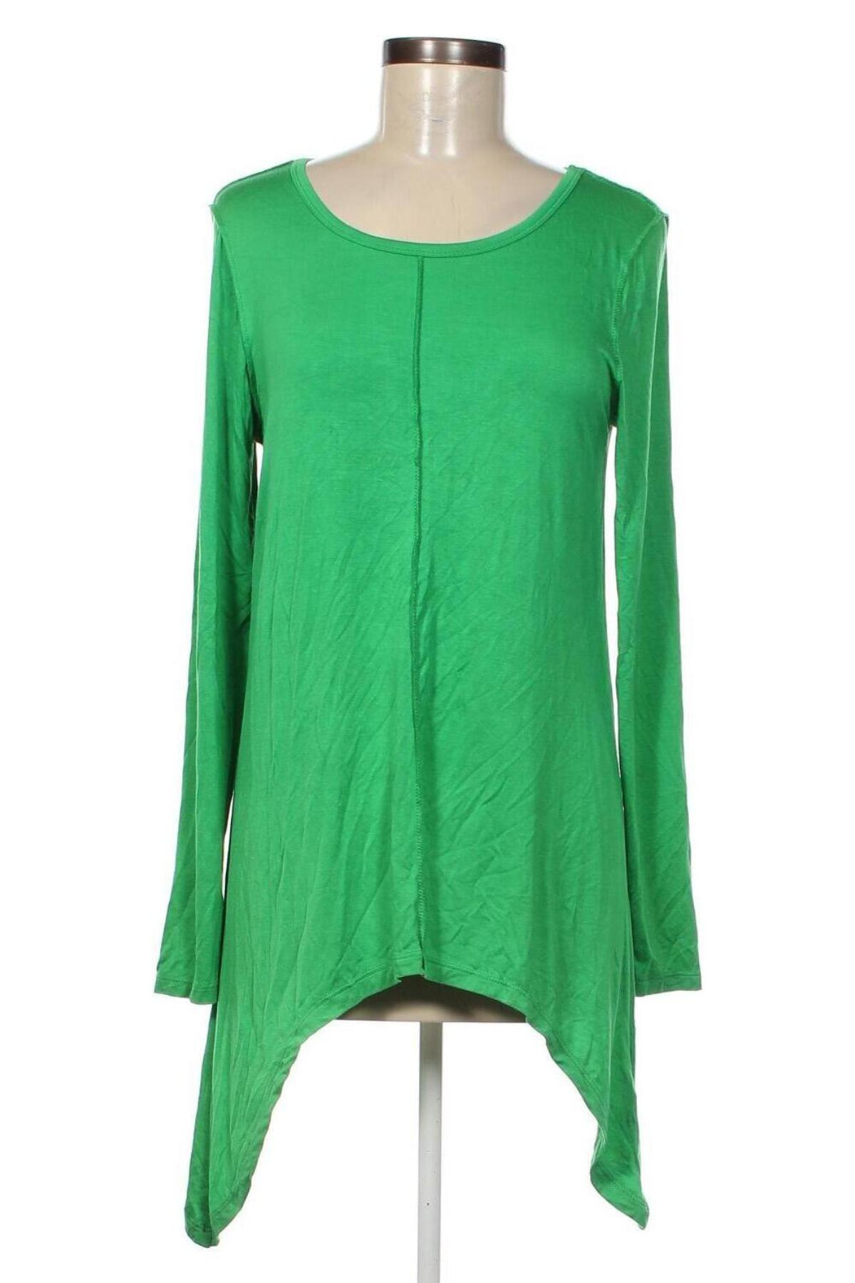 Γυναικεία μπλούζα Cable & Gauge, Μέγεθος M, Χρώμα Πράσινο, Τιμή 9,72 €